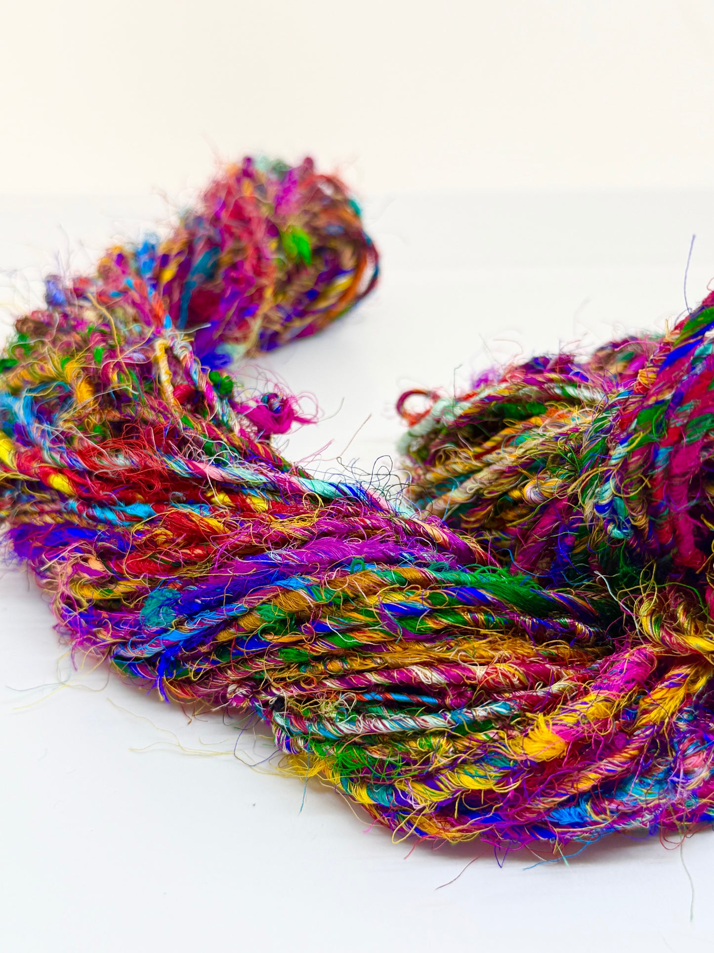Sari Silk Yarn – Multicoloured