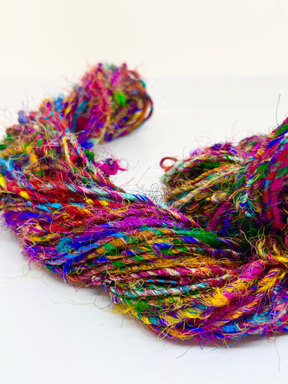 Sari Silk Yarn – Multicoloured