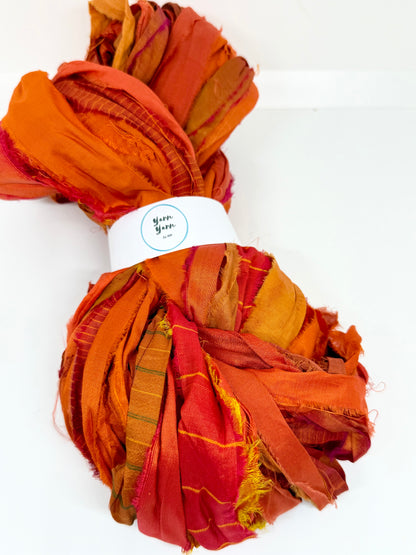 Sari Silk Ribbon Yarn. SOLD OUT