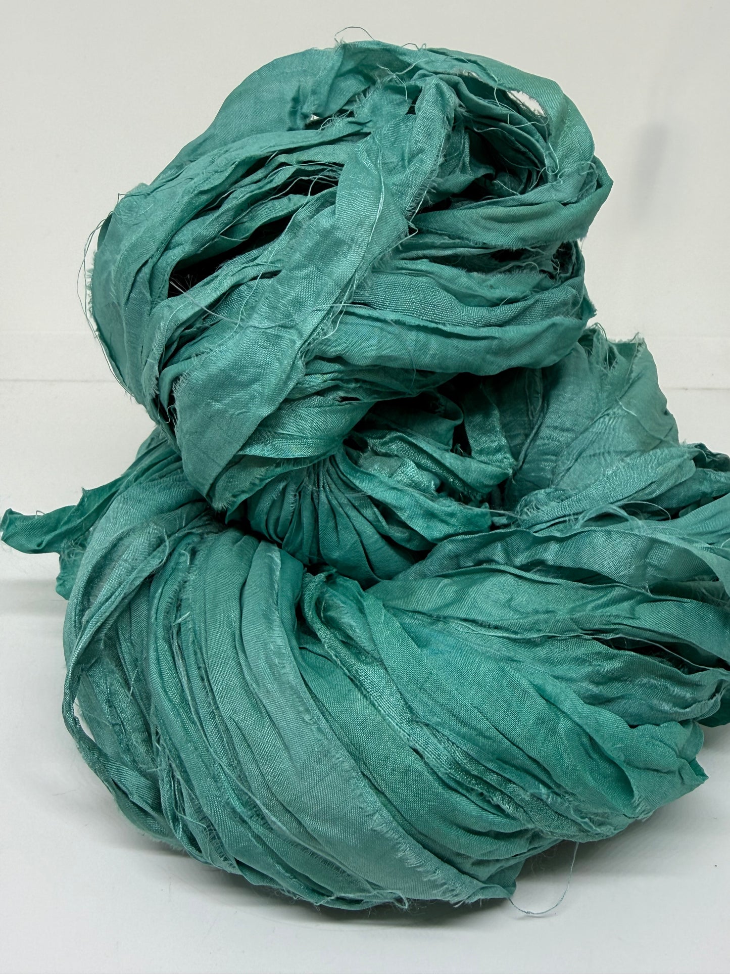 Sari Silk Ribbon Yarn | Hummingbird | Fibre Art and Weaving