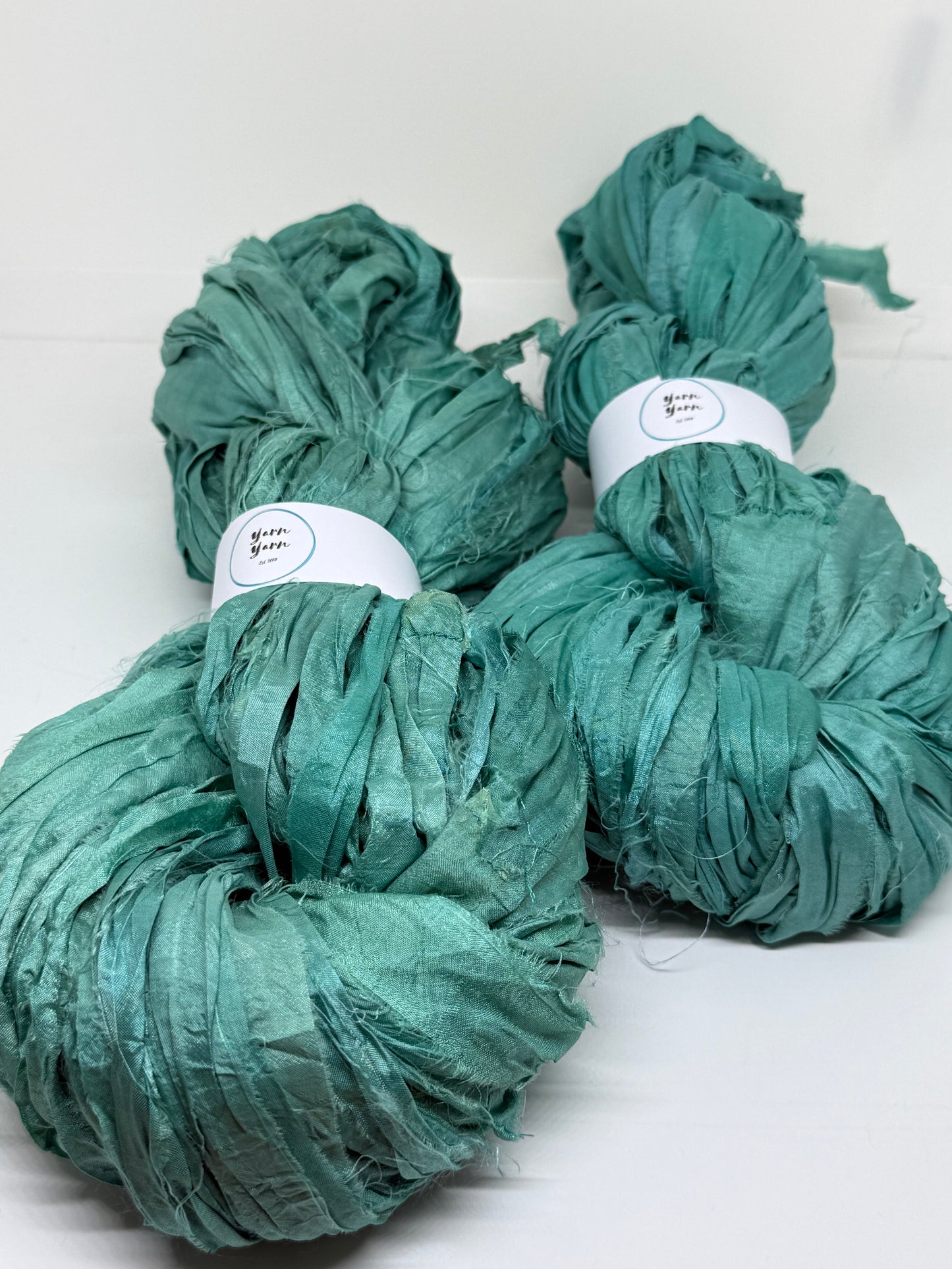 Sari Silk Ribbon Yarn | Hummingbird | Fibre Art and Weaving