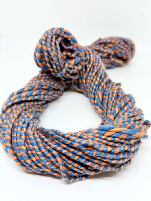 Organic skin cotton yarn. Slub cotton yarn. 3 LEFT