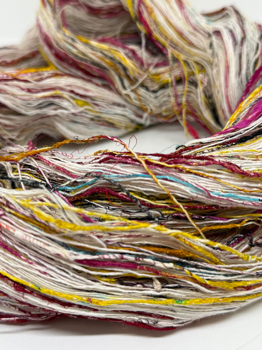 Silk and cotton yarn. Lace weight. SOLD OUT