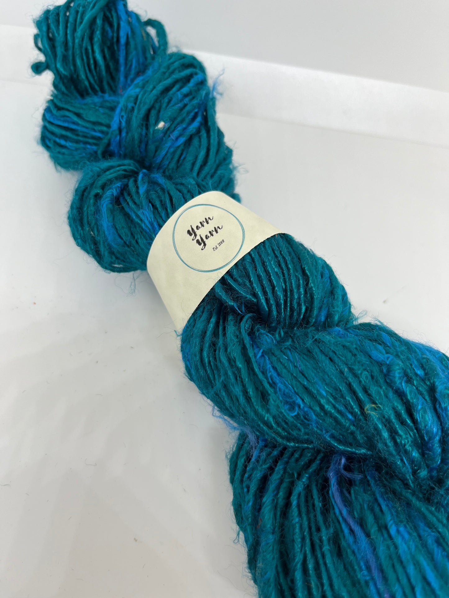 Banana yarn. Teal. Vegan yarn. SOLD OUT SOLD OUT