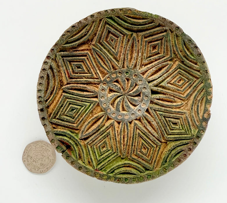 Vintage Indian wooden print block - block printing. SOLD