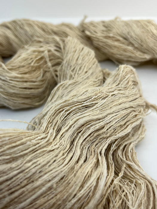 Organic Ghicha Peace Silk. Handspun silk yarn. Super fine. SOLD OUT