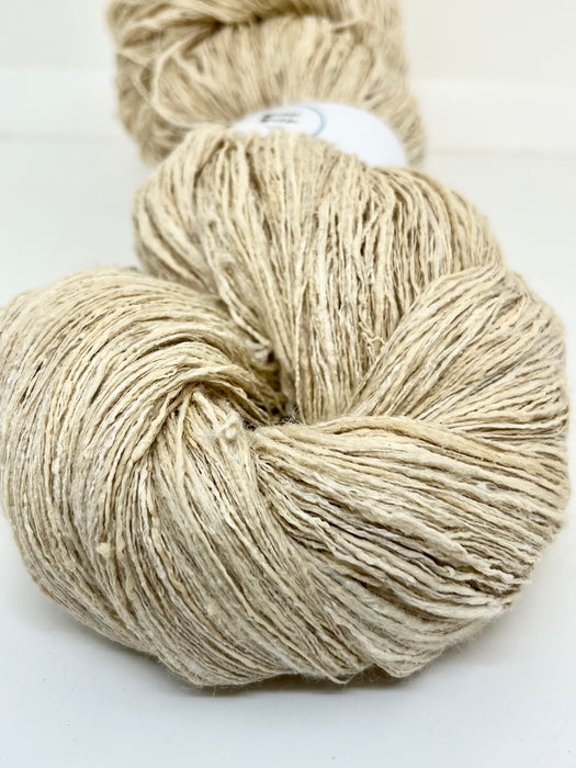 Organic Ghicha Peace Silk. Handspun silk yarn. Super fine. SOLD OUT