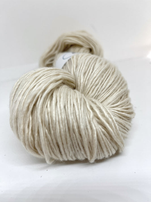 Organic eri silk yarn. Ahimsa silk yarn. SOLD OUT